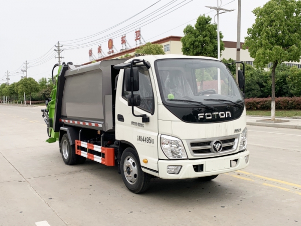HDW5041ZYSB6型壓縮式垃圾車（福田奧鈴捷運(yùn)）4m3
