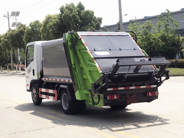 HDW5040ZYSCA6型壓縮式垃圾車（一汽解放）4m3