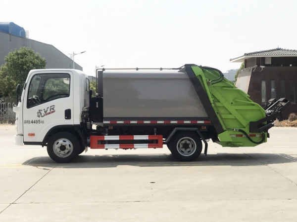 HDW5040ZYSCA6型壓縮式垃圾車（一汽解放）4m3