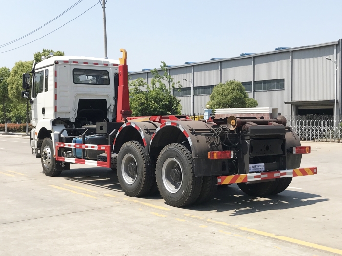 HDW5256ZXXSX6車(chē)廂可卸式垃圾車(chē)（陜汽軒德X3）20T