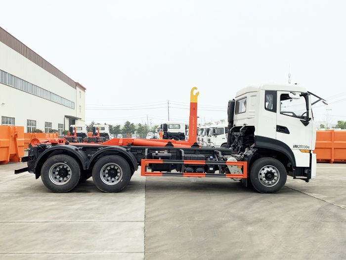 HDW5252ZXXD6車廂可卸式垃圾車（東風(fēng)天龍）20T