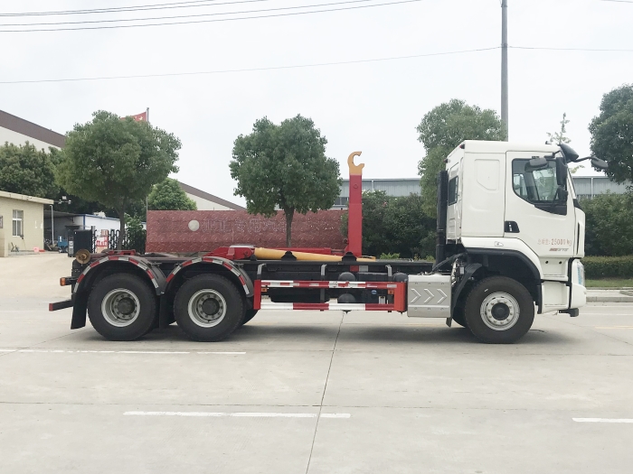 HDW5259ZXXL6型車(chē)廂可卸式垃圾車(chē)（東風(fēng)柳汽乘龍H5）20T