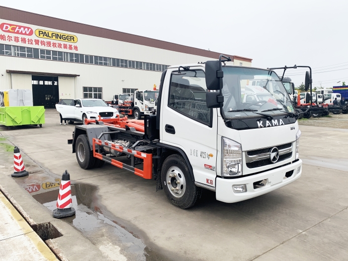 HDW5042ZXXK6車(chē)廂可卸式垃圾車(chē)(凱馬K8)