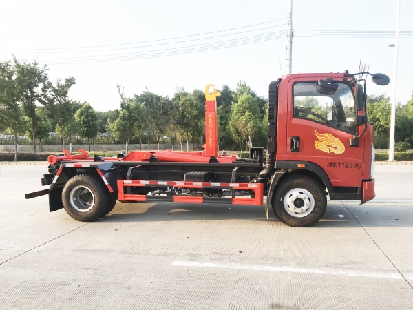 HDW5111ZXXZ6車廂可卸式垃圾車(重汽豪曼)8-10T