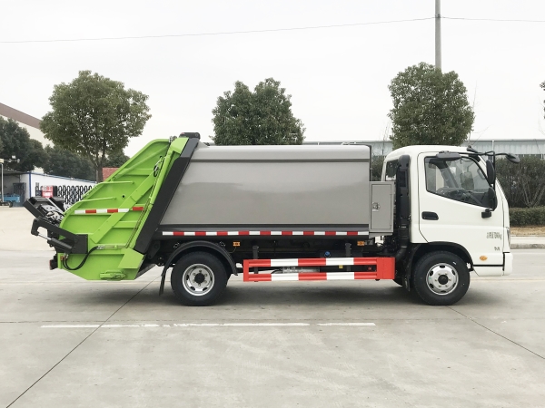 HDW5074ZYSBJ6型壓縮式垃圾車（福田）6m3