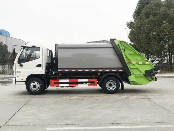 HDW5074ZYSBJ6型壓縮式垃圾車（福田）6m3