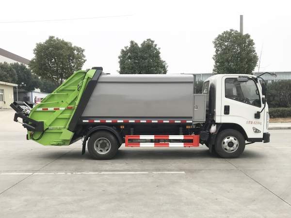 HDW5080ZYSJX6型壓縮式垃圾車（江鈴凱運）6m3