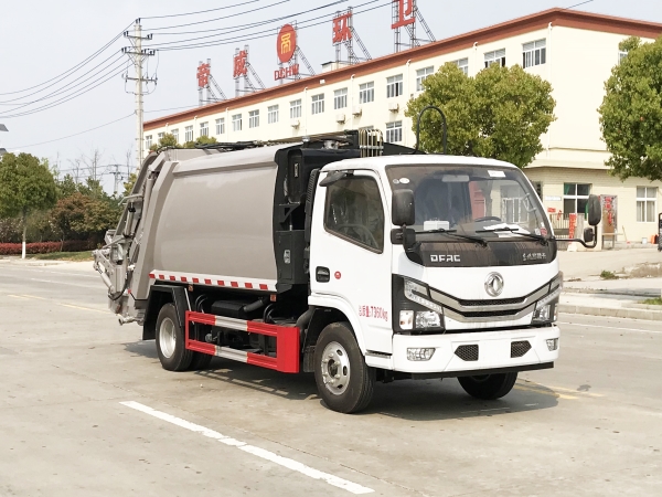 HDW5076ZYSE6型壓縮式垃圾車(東風(fēng)多利卡）6m3