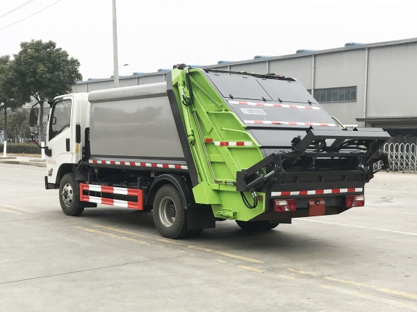 HDW5080ZYSJX6型壓縮式垃圾車（江鈴凱運）6m3