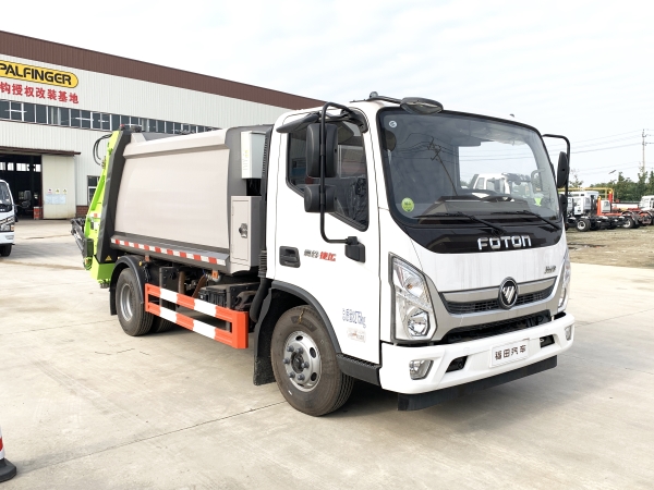HDW5085ZYSB6型壓縮式垃圾車（福田奧鈴捷運）6m3