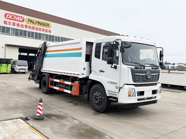 HDW5161ZYSD6型壓縮式垃圾車（東風(fēng)天錦）12~14m3