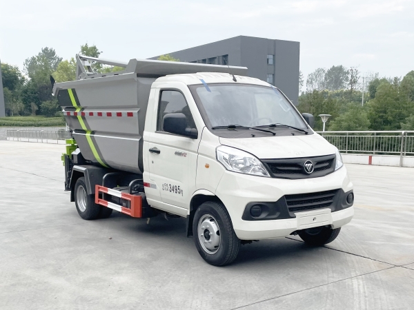 HDW5037ZZZBJ6H自裝卸式垃圾車(chē)（福田祥菱）3~4m3