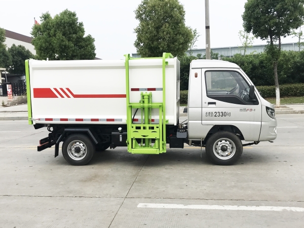 HDW5021ZZZ6自裝卸式垃圾車（唐駿歐鈴賽菱F3）3~4m3
