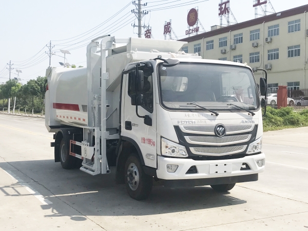HDW5120TCAB6餐廚垃圾車(chē)（福田歐馬可）8m3